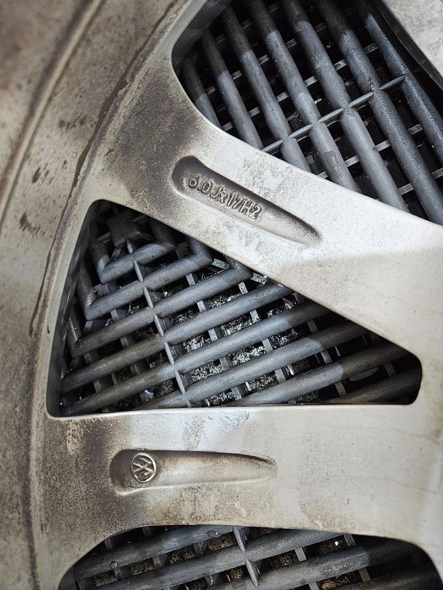 4 Llantas originales de 17 pulgadas Volskwagen