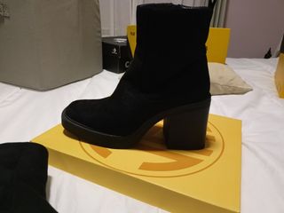 Botas nuevas 38 tacón ancho fiesta