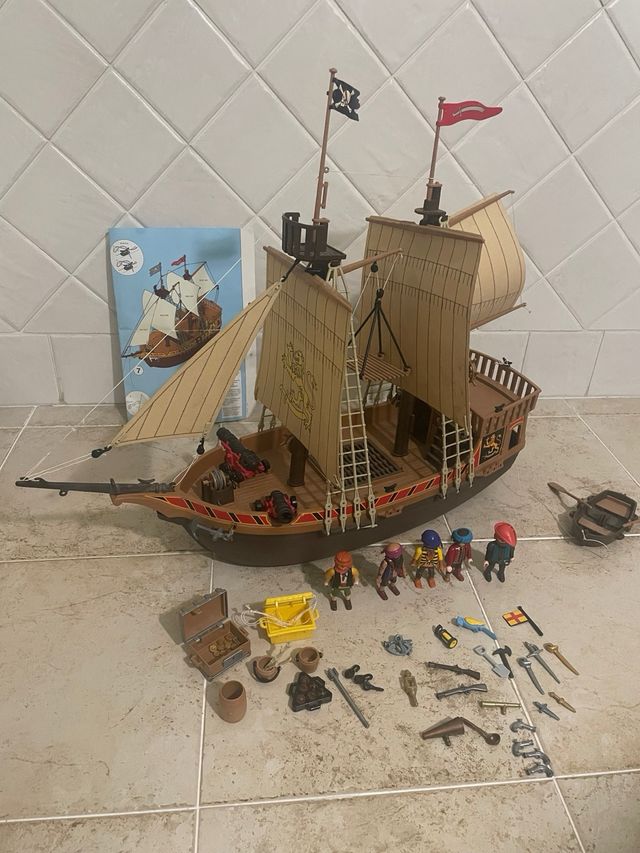 Barco pirata Plaumobil