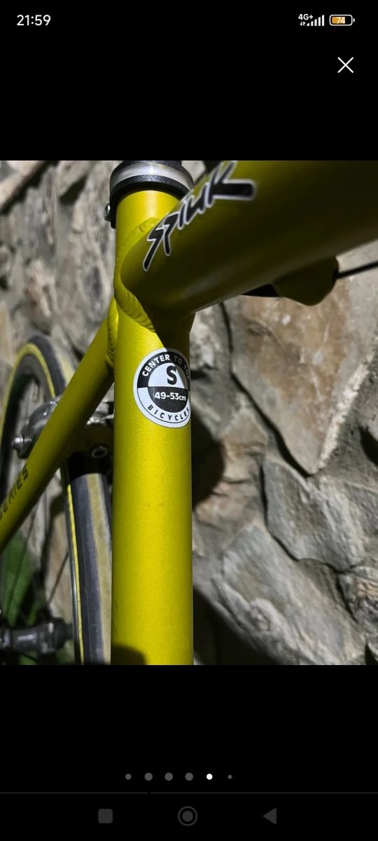 Bicicleta de carretera merida road 880. TALLA S