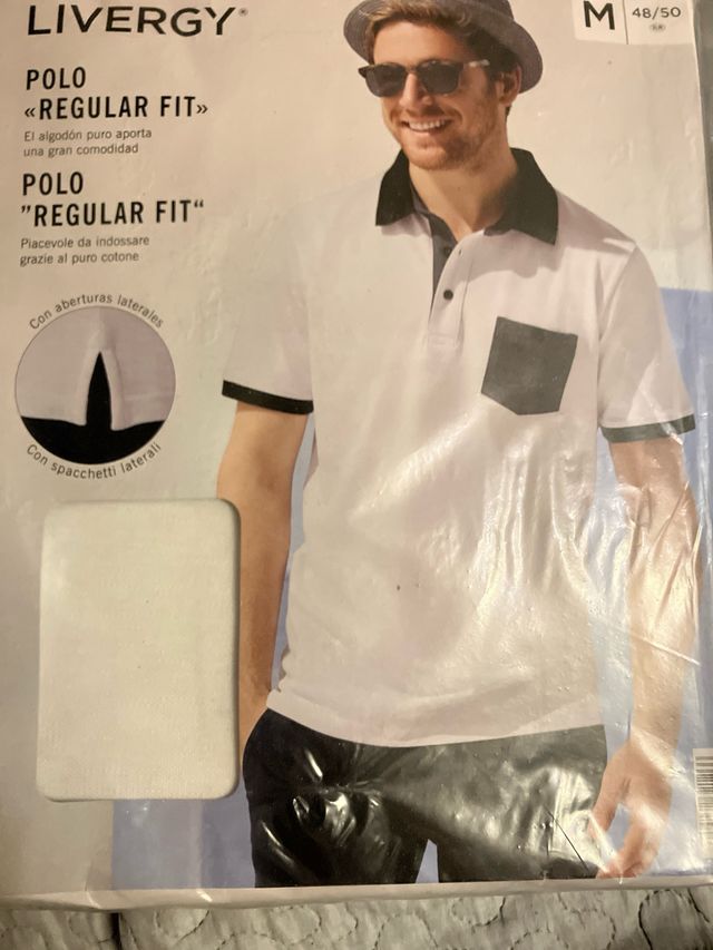 Polo livergy blanco