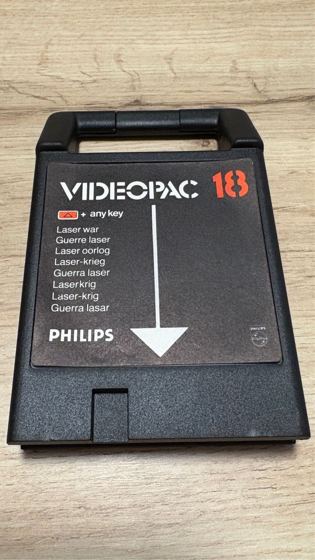 Philips Videopac numero 18 Laser War
