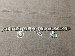 Pulsera antigua damasquinada