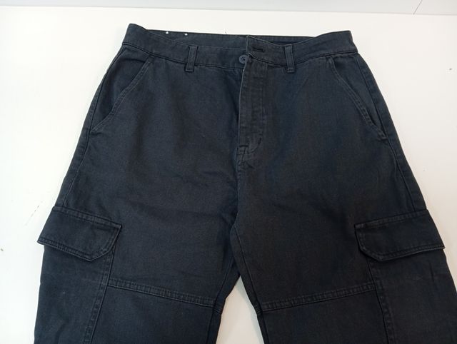 Pantalon cargo hombre 40 gris azulado oscuro