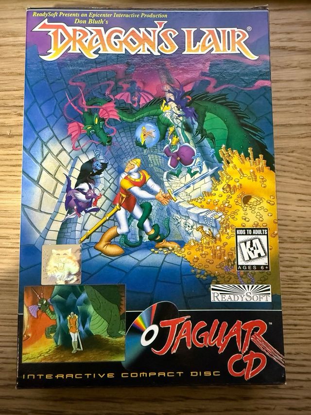 Dragon’s Lair Atari Jaguar CD
