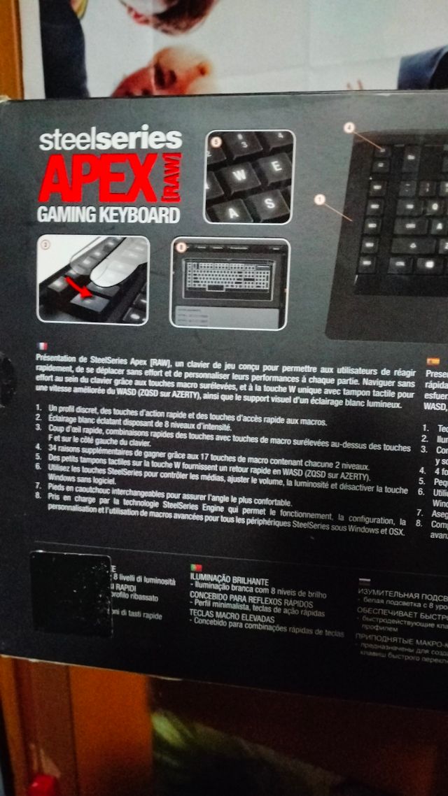 Tastiera steelseries Apex