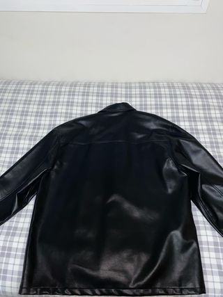 chaqueta de cuero bershka