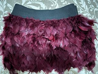Falda plumas Talla M