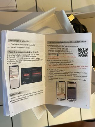 CarPlay para iPhon  Auto inalambrico