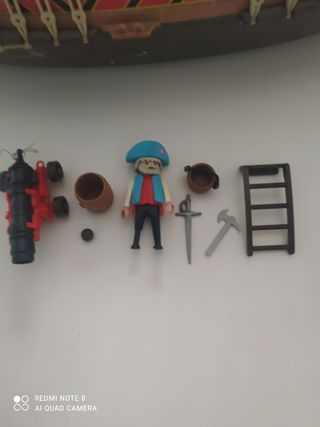 Barco pirata de Playmobil