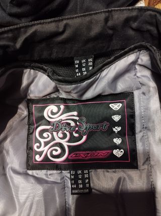 Chaqueta moto para chica Ixon