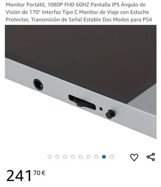 Monitor portátil. 1080p. Nuevo