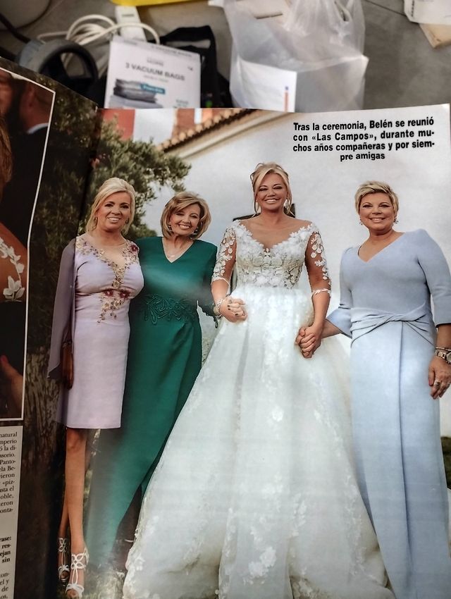 Revista hola boda Belén Esteban