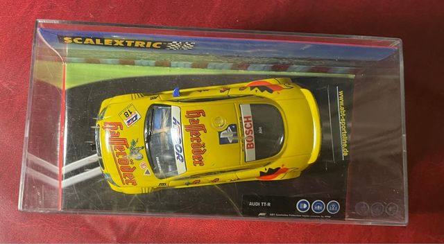 Scalextric. Audi TT amarillo