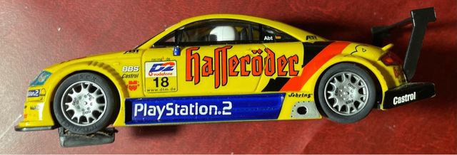 Scalextric. Audi TT amarillo