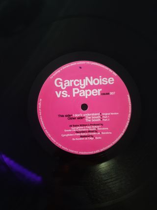 GarcyNoise vs. Paper – I Don't Understand / The To