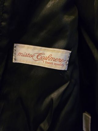 Cappotto Teresa Tardia uomo Lane Cashmere tg 52