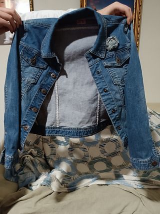 Chaqueta vaquera niña