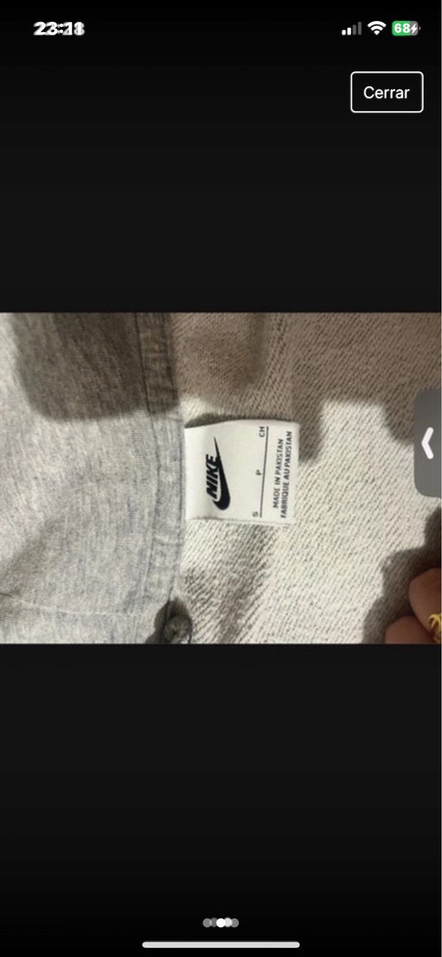 Sudadera Nike gris