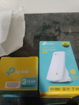 Tp link amplificador wifi y port switch 
