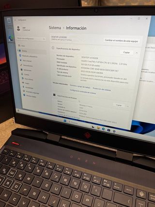 Portatil Gaming HP OMEN 15 1TB 15.6FHD Nuevo 