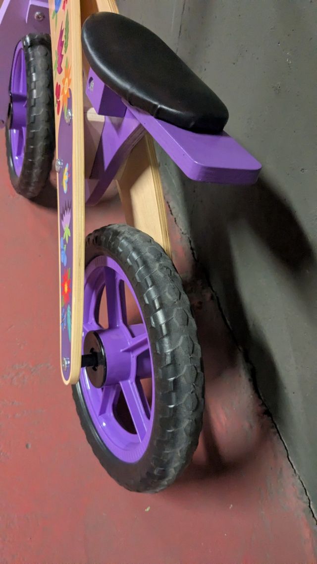 Bicicleta sin pedales 