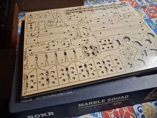 Puzzle madeira mecânico