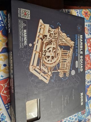 Puzzle madeira mecânico