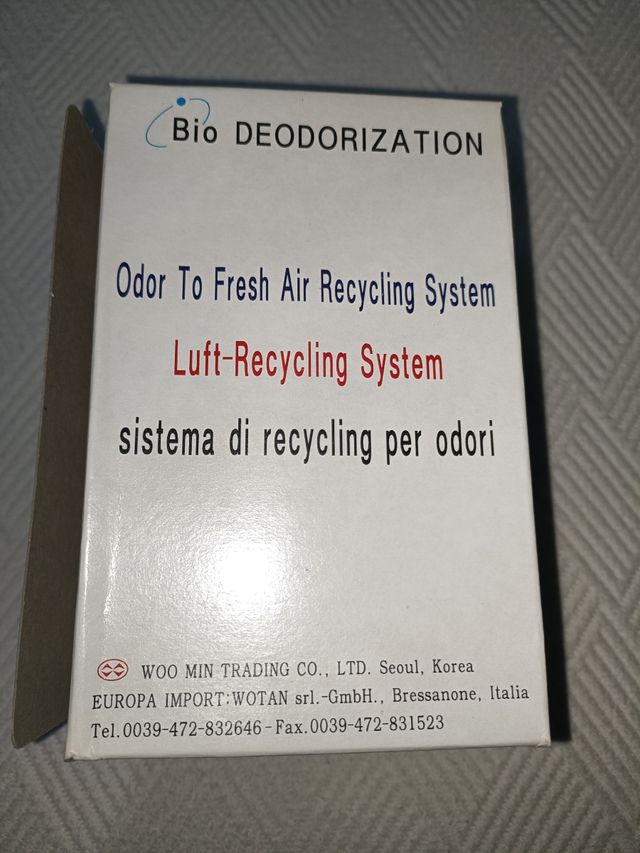 Dispositivo cattura odori