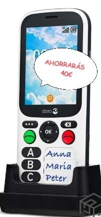 Telefono inalámbrico con GPS
