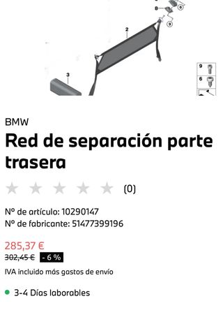 Red separacion BMW X1 F48