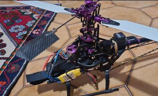 Elicottero + pezzi di ricambio