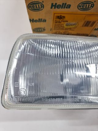 Optica faro izquierdo FORD FIESTA MKII (hella)