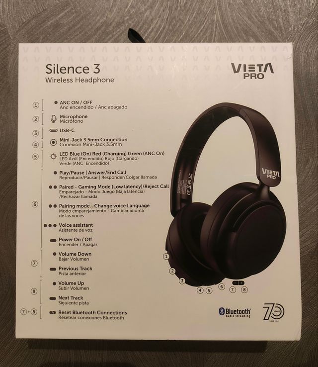 Auriculares VIETA
PRO
Silence 3