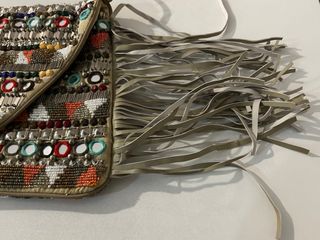 Bolso abalorios/flecos colores SITARA NUEVO