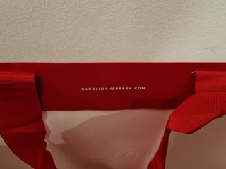 Saco de tela y bolsa Carolina Herrera