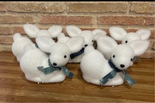 17 figuras Osos blancos decoracion