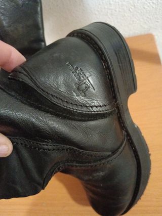 Botas de piel altas mujer 