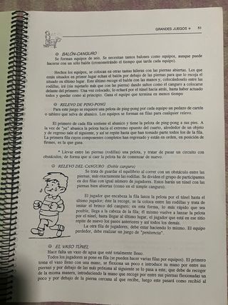 Libro de juegos variados