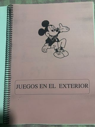 Libro de juegos variados