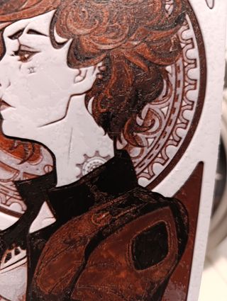 CUADRO EN RELIEVE DE VI ARCANE