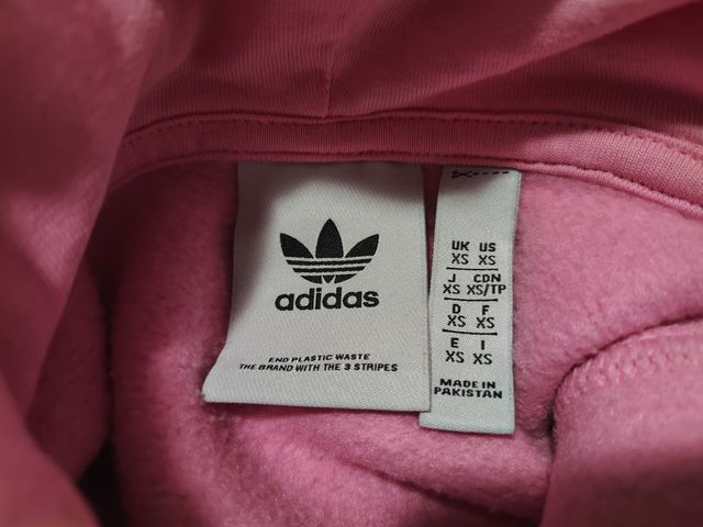 Sudadera Adidas rosa original
