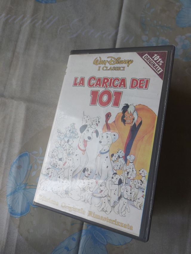 Videocassetta vhs La carica dei 101