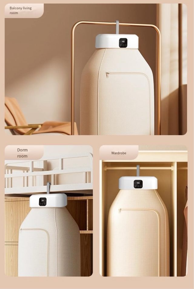 Mini asciugatrice elettrica portatile e pieghevole