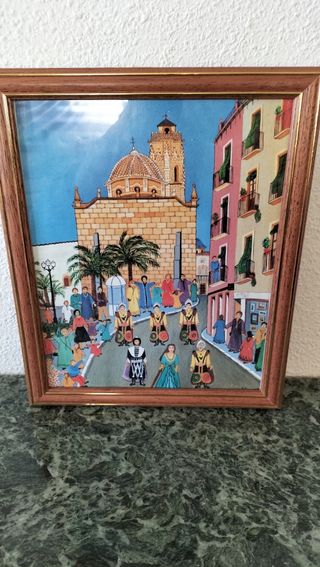 Cuadro vintage decorativo 