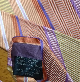Corbata marca ETRO Milano,100% seda