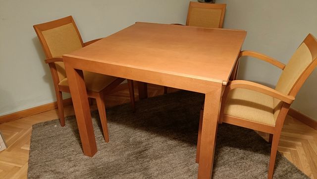 MESA MADERA   Extensible a  180cm.