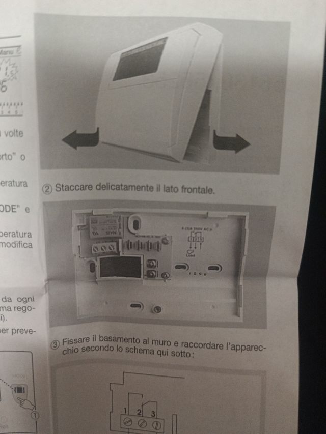 termostato ambiente.