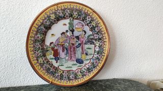 Plato porcelana Macao 