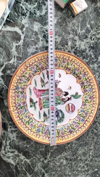Plato porcelana china 